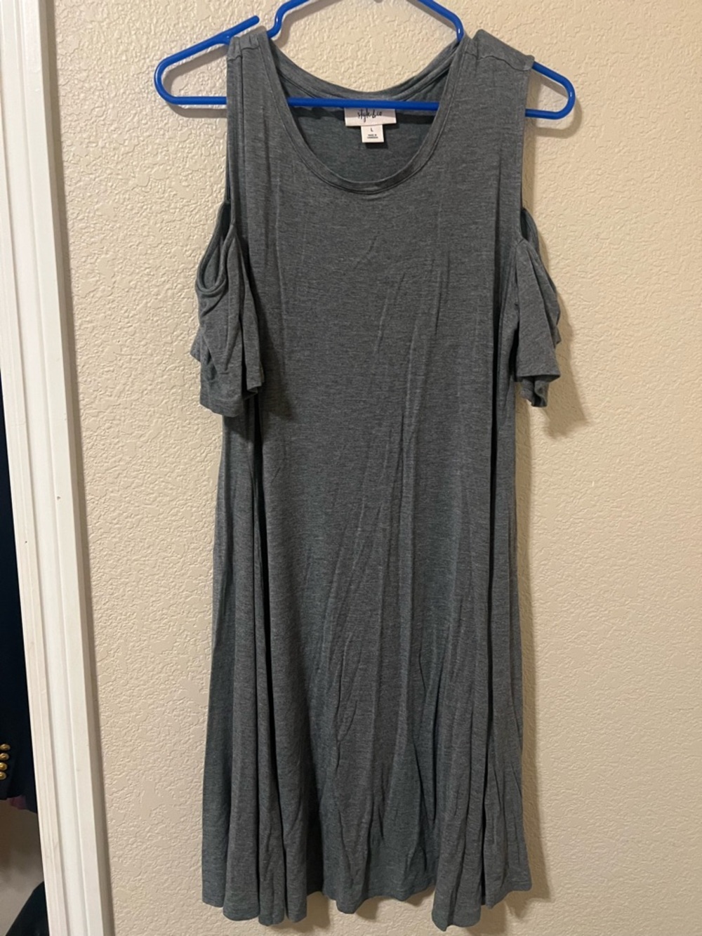 Style & Co. Heather Gray Casual dress